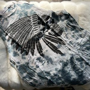 The Drive Clothing Co tie dye sleeveless T size M.